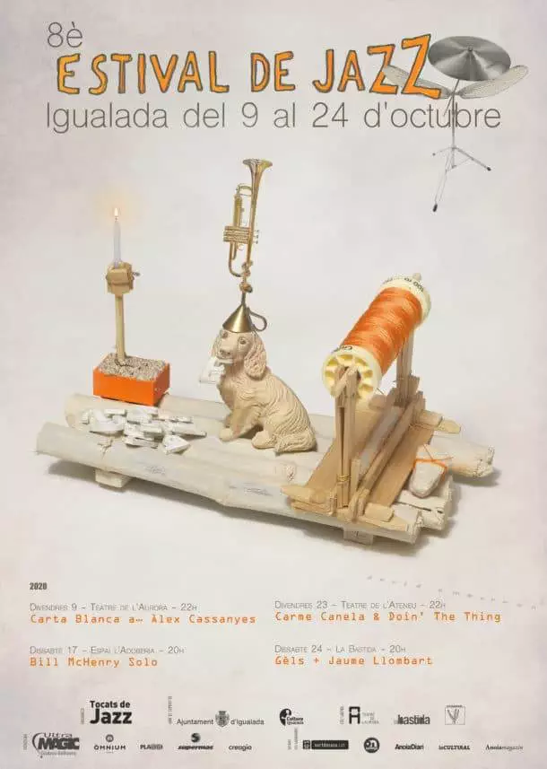 Cartell 8e Estival De Jazz Igualada 2020